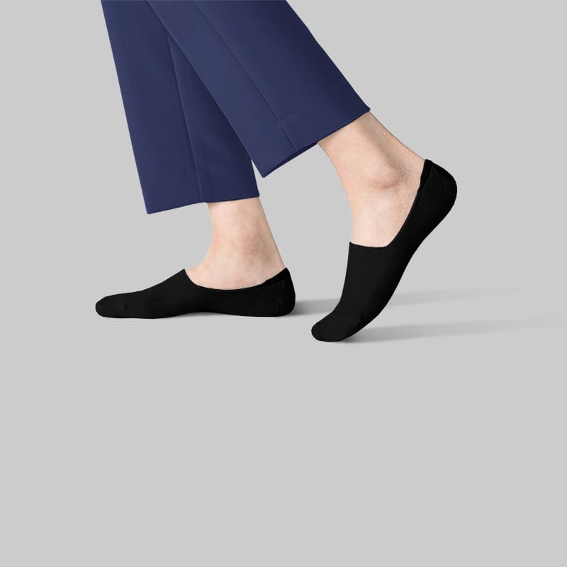 جوراب کالج طرح ساده برند سروک مدل 500 در رنگ مشکی